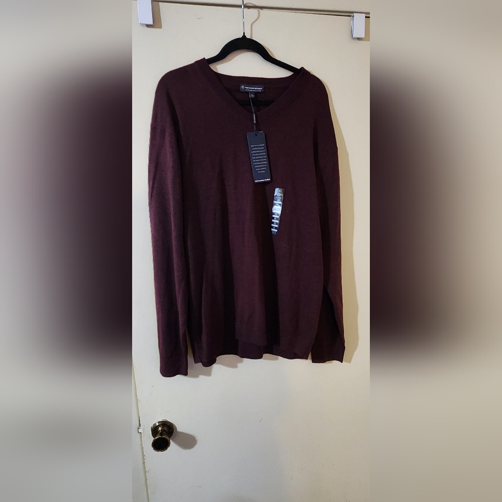 Hart Schaffner & Marx Merino Sweater Mens size XL
